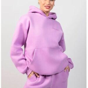 Comfrt lilac medium hoodie Flaw NWT